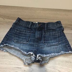 Hollister High Waisted Jean Short Size 0